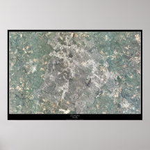 Lexington, Kentucky satellite poster