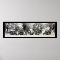 Lexington MA Fire Dept Photo 1921 Print