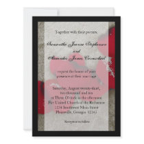 Lg Red Rose Petals on Sand Beach Wedding