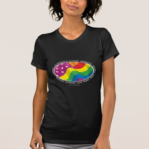 LGBT Flag Tee Shirts