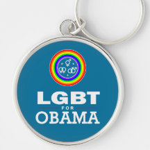 LGBT for OBAMA Key Chain