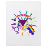 LGBT Freedom Fighter flyers