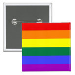 LGBT Pride Button (Square)