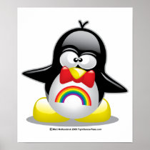 LGBT Rainbow Penguin