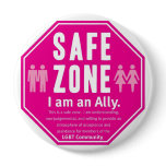 LGBT Safe Zone buttons