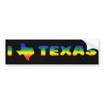 LGBT Texas Pride bumper stickers