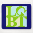 LGBT Tropo Pop Mousepad