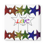 LGBTQ Star PRide Equality magnets