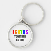 LGBTQS together as one Keychain
