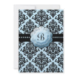 LGC | One Hot Momma Baby Shower Blue invitations