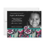 LGC | Sweet Paisley Black invitations