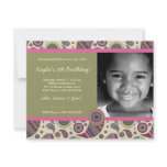 LGC | Sweet Paisley Green invitations