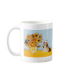Lhasa Apso 4 - Sunflowers mugs