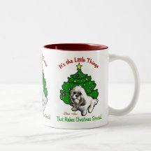 Lhasa Apso Christmas Gifts Mug