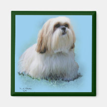 Lhasa Apso Fridge Magnet