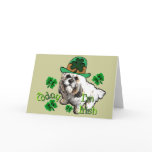 Lhasa Apso St. Patrick's Day cards