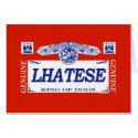 Lhatese cards