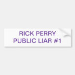 LIAR BUMPER STICKER