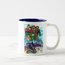 'Libation' ceramic mug