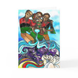 'Libation' Kwanzaa greeting card