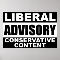 Liberal Advisory: Conservative Content!