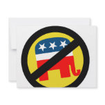 Liberal / Anti-Republican Personalized Invitations