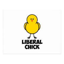 Liberal Chick Post Cards