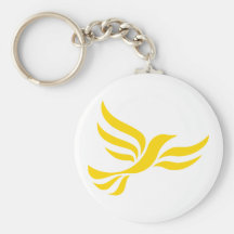Liberal Democrats Logo Keychain