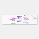 Liberal Moral Values Bumper Stickers