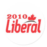Liberal Party of Canada 2010 stickers