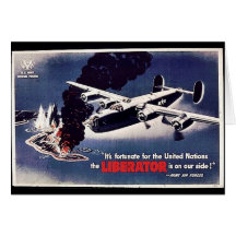 Liberator Greeting Cards