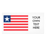 Liberia Flag photo cards
