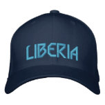 LIBERIA HAT EMBROIDERED BASEBALL CAP
