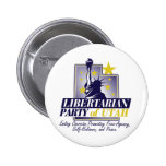 Libertarian Party of Utah Logo Pin