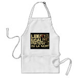 Liberte Egalite Fraternite: French Revolution Apron