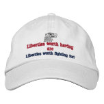 Liberties embroidered hats