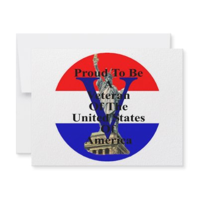liberty 2 red white and blue invitation by Verdene