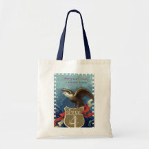 Liberty and Union Now and Forever; Stars and Eagle Bag