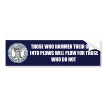 Liberty Bell -Hammer Bumper Stickers