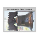 liberty bell, Philadelphia, Pennsylvania postcards