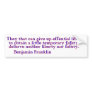 Liberty Bumper Sticker