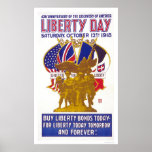 Liberty Day - Anniversary of America's Discovery Posters