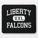 Liberty - Falcons - High School - Hillsboro Oregon mousepads