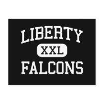 Liberty - Falcons - High School - Hillsboro Oregon Post Card