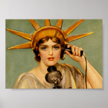 Liberty Girl "Call Me" Posters