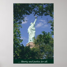 Liberty & Justice for All Posters