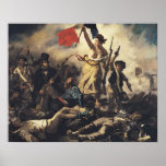 Liberty Leading the People by Eugene Delacroix Posters