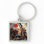 Liberty Leading the People keychains