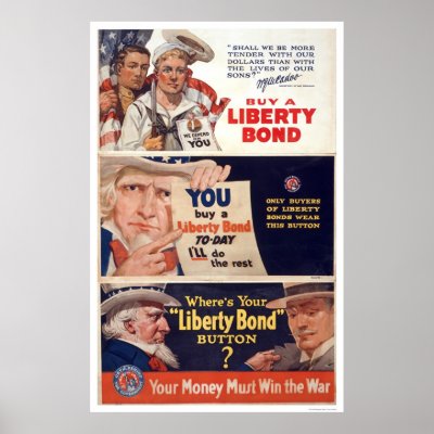 Liberty Loan Posters by lc_wpa