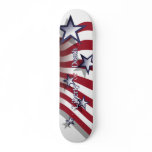 "Liberty or Death" patriotic skateboard